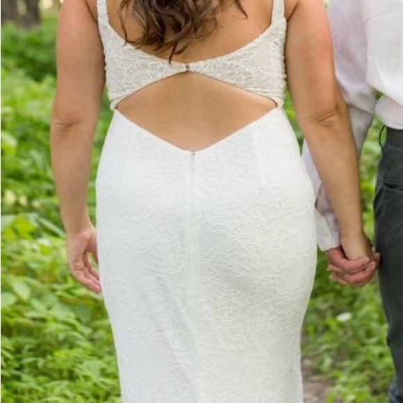 Anthropologie Wedding dress - Picture 5 of 6